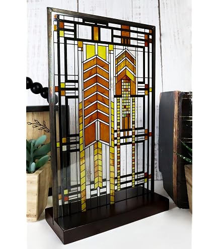 Amazon.com: YTC Summit Frank Lloyd Wright May Basket - Vidrieras